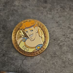 Disney Gold and Blue Hercules Collectible Pin
